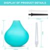 Anal Douche Enema Kit - 224ml Enema Bulb with 3 Replaceable Nozzles, Douche Bulb Douches for Men Women, Shower Douche Enemas at Home Kit for Personal Hygiene & Travel view 4