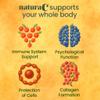 Nature Provides naturaC Organic Vitamin C 225mg Capsules - Amla Acerola Cherry Camu Camu Rosehip - Whole-Food Natural VIT C - 90 Capsules - Soil Association Certified - UK Made view 4