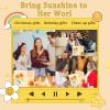 10Pcs Sunshine Gift for Women - Unique Care Package with Sunflower Gifts, Friendship Box of Sunshine for Mom Sister Wife, Get Well Soon & Birthday Present, Self Care Basket for Women Recovery view 2