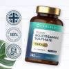 Vegan Glucosamine Sulphate 2KCl 1500mg - with 24mg Vitamin C view 4