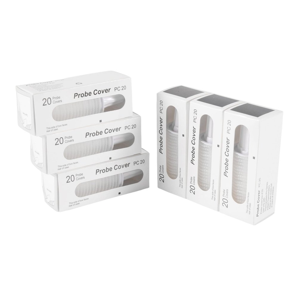 Pesfehhy 120 Pcs Disposable Ear Thermometer Cover, Ear Thermometer Cover, for All Models
