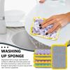 Kitchen Sponges, Cleaning Double-Sided, Multifunctional Sponges, Set of 5, Household Cleaner for Kitchen, Sink, Bathroom, Cookware view 3