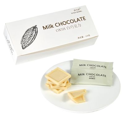 Chocolate Candy Biscuits, Casual Snacks, Internet Celebrity Snacks 120g (White Chocolate)