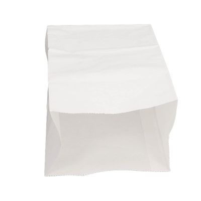 100Pcs Bag Food Grade Kraft Oil Proof Large Capacity White Set Kit for Shop 215x120x70mm / 8.46x4.72x2.76in S Use Oven Refrigera BagBakery Bag Lu BagKraft BagKraft BagRetail (215x120x70mm)