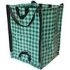 DURASACK Heavy Duty Home and Yard Bags 48-Gallon Reusable Self-Standing Lawn and Leaf Bags Garbage Can with Reinforced Handles, Gingham Green view 1