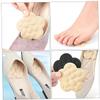 DEARMAMY 2 Pairs High Heels Insoles Cushioning Pads for Women Shoe Inserts Forefoot Pads Comfortable Ball of Foot Cushions view 4