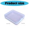 10 Pieces Clear Makeup Puff Containers Practical Earring Organized Great For Professional Makeup Artists view 3