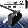 Solar Panel Cleaner Brush, Solar Panel Cleaning Kit, With 360 Rotating Brush Head and 36.0mm Diameter Telescopic Rod, 60cm Cleaning Range, 300rpm/Min, Suitable for Cleaning Solar Panels,5.5m view 1