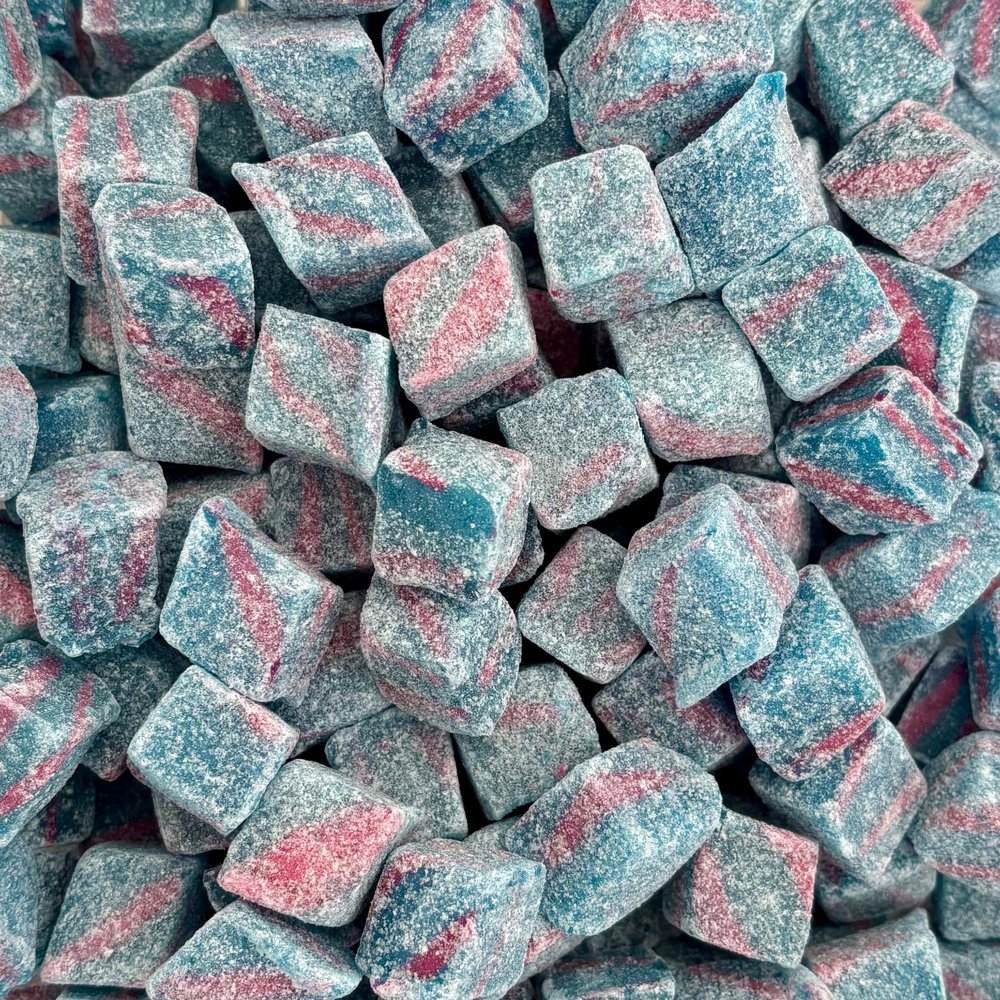 Bubblegum Cubes 700g Re-Sealable Pouch by The Gourmet Sweet Company