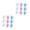 WRITWAA 18pcs Finger Toothbrush Silicone Boy Girl Boy Girl Oral Cleaning Brush and Soft Chewable Toothbrush Storage Boxes for Brushing Without Toothpaste view 1