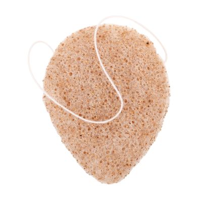 SAFIGLE Natural Walnut Seed and Removing Dead Skin Shower Sponge for Deep Cleansing Soft Exfoliating Sponge for Face for Daily Use Bath and Facial Care