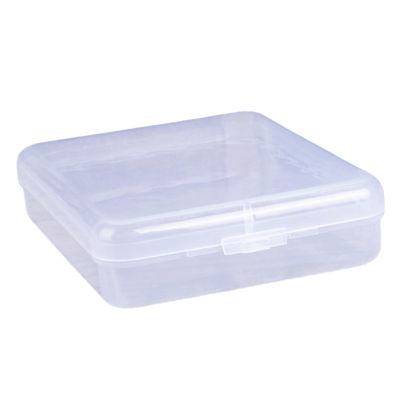10pcs Powder Puff Boxes Transparent Makeup Sponge Holder Compact Design Storage Box For Easy Storage And Organization