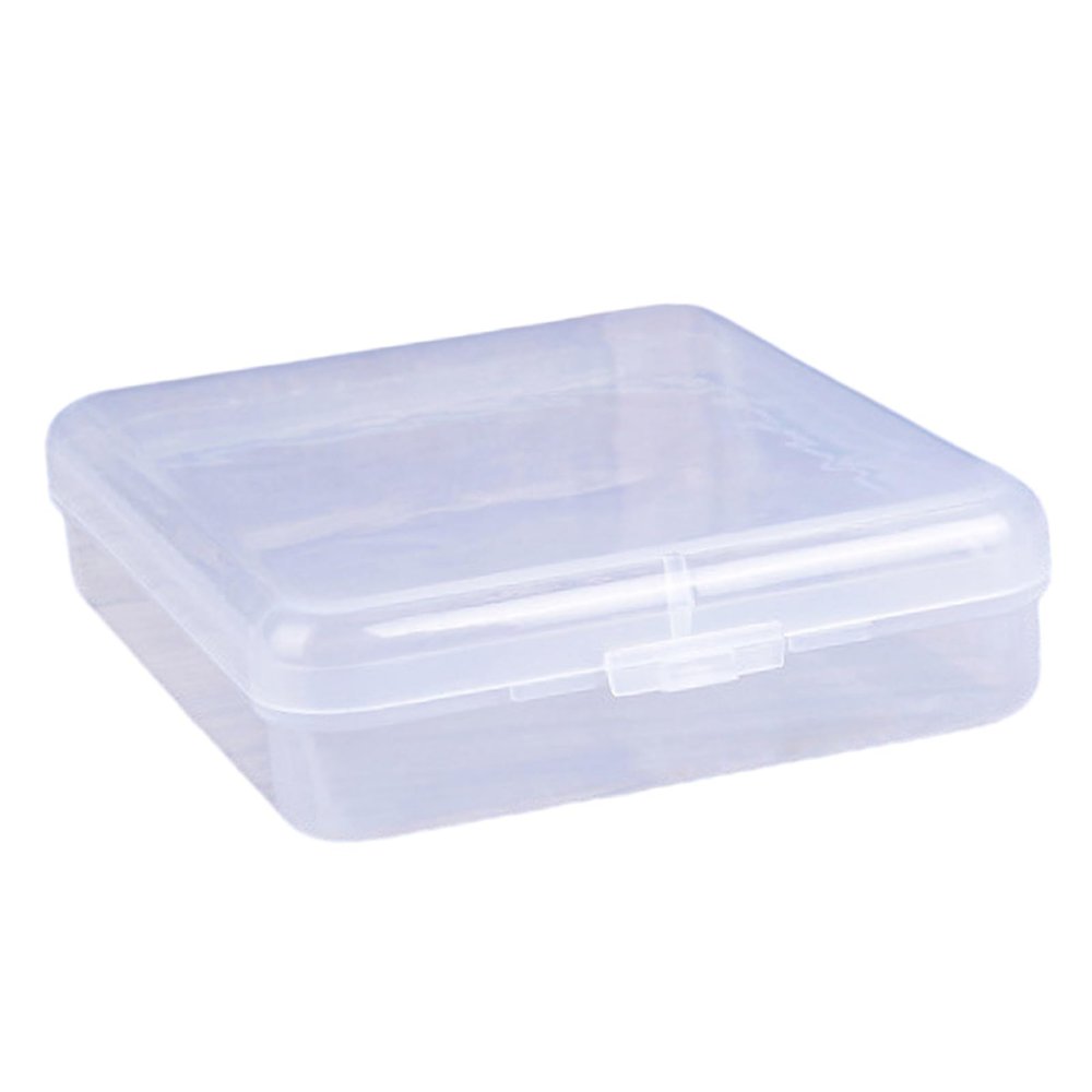10pcs Powder Puff Boxes Transparent Makeup Sponge Holder Compact Design Storage Box For Easy Storage And Organization
