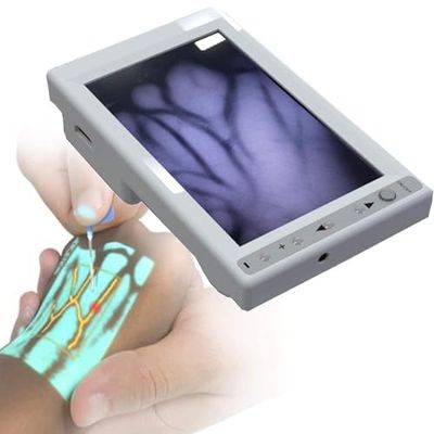 Portable Vein Finder for IV Phlebotomy, Enhanced Visualization for Elderly and Various Skin Types, Handheld Vascular Display Tool