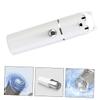 BESTYASH Electric Women White Abs with Velocity Setting USB Charging 300mah Portable Hair Removal Device for Underarm and Knee view 2