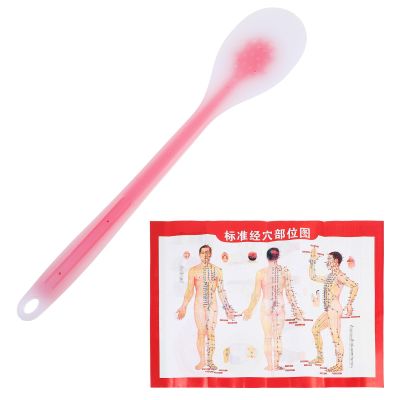 Silicone Patting Board for Back and Hand, Red TPR Massage Tool