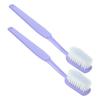 VALICLUD 2pcs Large Novelty Toothbrush Toy with Creative Design and Flocking Bristle Material, Portable Photo Essential Props for Halloween and Party Decorations view 1