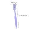 VALICLUD 2pcs Large Novelty Toothbrush Toy with Creative Design and Flocking Bristle Material, Portable Photo Essential Props for Halloween and Party Decorations view 2