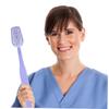 VALICLUD 2pcs Large Novelty Toothbrush Toy with Creative Design and Flocking Bristle Material, Portable Photo Essential Props for Halloween and Party Decorations view 4