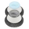 SAFIGLE Dish Scrub Brush Steel Wire Scrubber with Handle for Kitchen Utensils and Stoves Lightweight Versatile Design for Tough Cleaning Tasks view 1