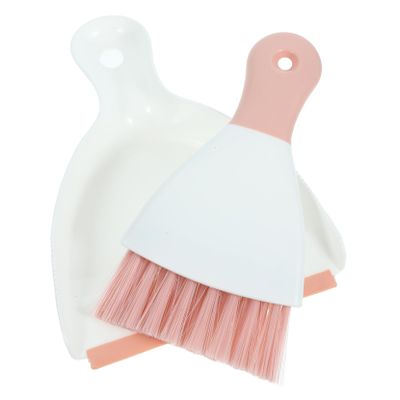 WATIIFUFU Mini Broom Dustpan Set Cleaning Set for Home Office Car Camping Portable Dustpan Brush Brush and Pan for Desk Floor