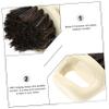 VERDANVERSE Laundry Shoe Brush with Hanging Design and Lint-free Cleaning, Black Plastic Clothes Washing Brush for Shoe and Slipper Care, Compact Household Cleaning Tool view 3