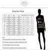 XINLIANYI Women's U Neck Bodysuit Vinyl Patent Leather Long Sleeve customizable view 2
