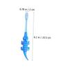 NIYANGLE Cartoon Animal Toothbrush Set 8pcs with Soft Bristles Baby Training Oral Care Tooth Brush for Kids Toddlers Teeth Cleaning Random Color view 2