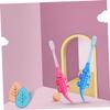 NIYANGLE Cartoon Animal Toothbrush Set 8pcs with Soft Bristles Baby Training Oral Care Tooth Brush for Kids Toddlers Teeth Cleaning Random Color view 4