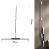 2 in 1 Floor Cleaner Mop Magic Broom for Scraping and Sweeping 180 Rotate Bathroom Floor Brush Scraper with Long Handle,Glass,Tile,Windows, Kitchen to Remove Water,Dust Cleaning Tool view 3