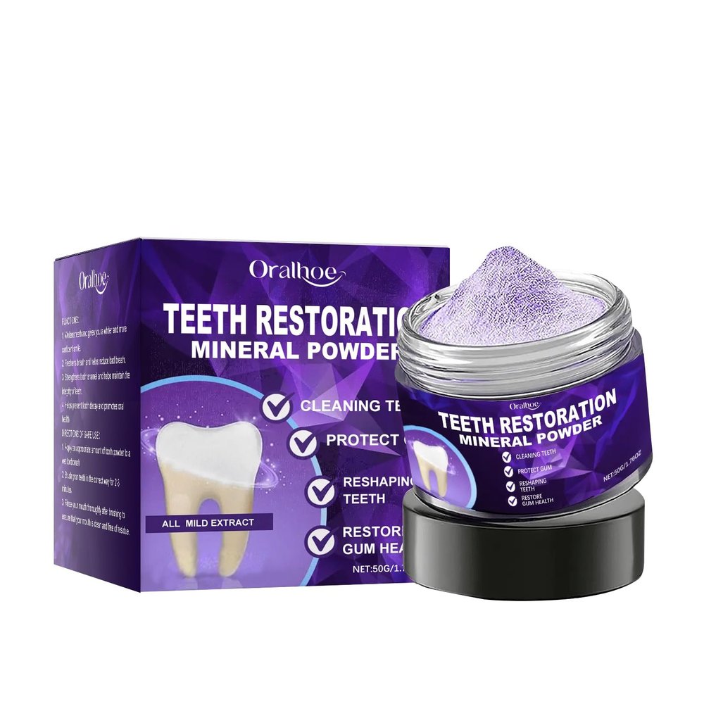 KLYso Enamel-Protecting Tooth Powder For Long-Lasting Freshness & Cavity Prevention Minty Fresh Dental Care For Confident Smiles(3PCS)