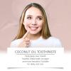 KLYso Coconut Oil Whitening Toothpaste Fresh Breath, Gum Care & Enamel Protection For Family Oral Care(1PCS) view 2