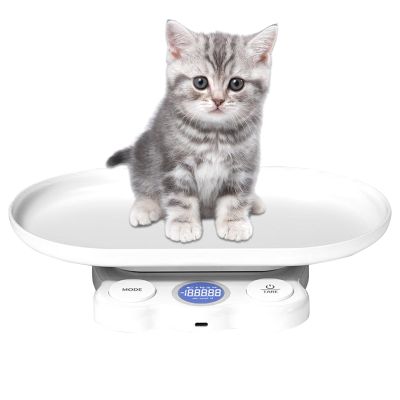 Hemousy Pet Scale | High Sensor Animal Weighing Tool | Non-Slip Portable Digital Scale for Puppy Hamster Farming Home Weighing