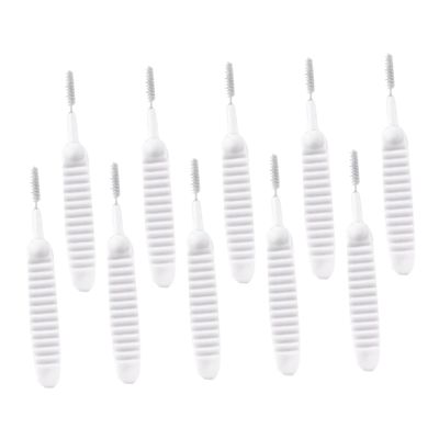 LRXIYODE 30pcs Multi-function Cleaning Brush Set for Shower Nozzle and Phone Holes, Plastic Anti-clogging Tool Designed for Cleaning Hard-to-reach Areas and Preventing Blockages