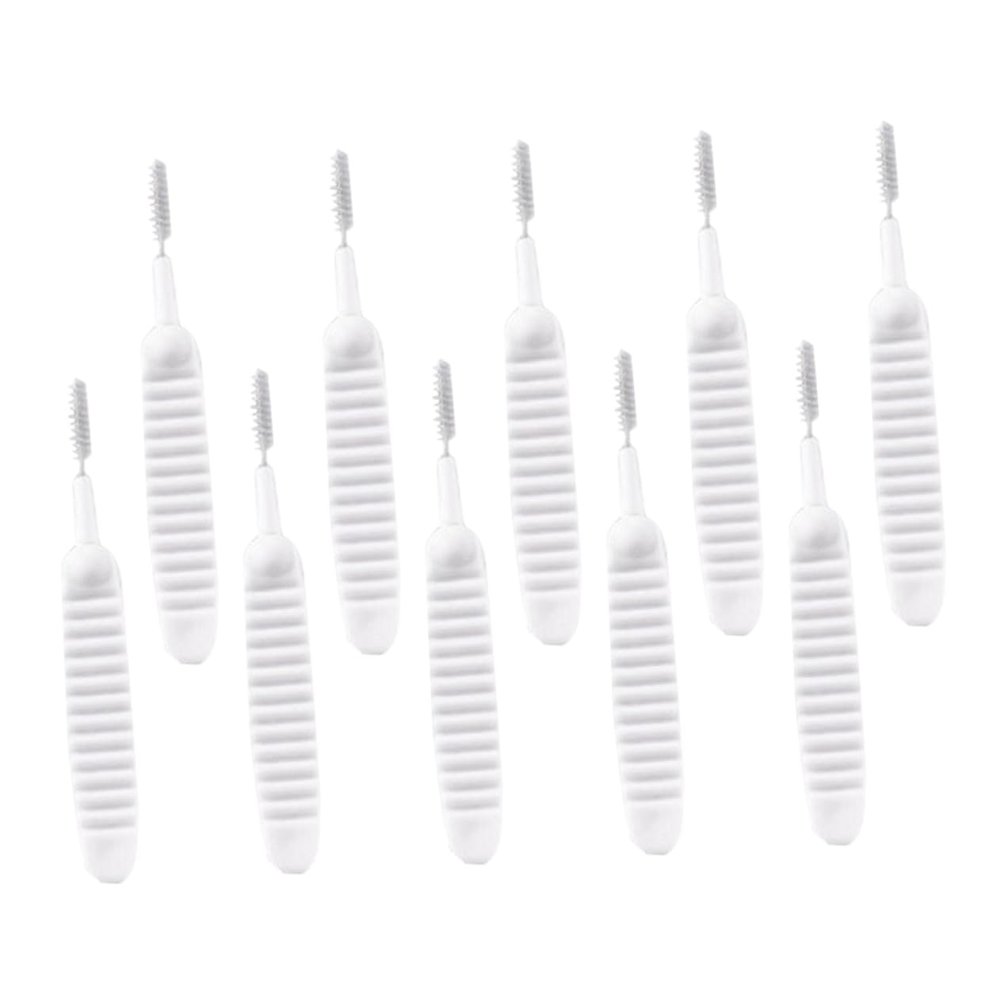 LRXIYODE 30pcs Multi-function Cleaning Brush Set for Shower Nozzle and Phone Holes, Plastic Anti-clogging Tool Designed for Cleaning Hard-to-reach Areas and Preventing Blockages