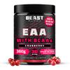 Beast Pharm EAA Essential Amino Acids with All 3 BCAAs Powder - 30 Servings - Muscle Fuel and Recovery - Cranberry