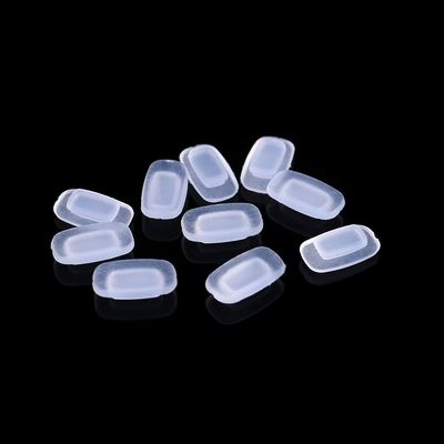 5 Pair Unisex Soft Silicone Nose Pads Insert-in Eyeglass Nose Pads Anti-Slip Eyeglass Nose Pads Thin for Students Teens