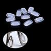 5 Pair Unisex Soft Silicone Nose Pads Insert-in Eyeglass Nose Pads Anti-Slip Eyeglass Nose Pads Thin for Students Teens view 3