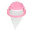 Pet Hair Remover For Laundry, Lint Catcher For Washing Machine Washing Machine Hair Catcher with Fine Mesh Floating Filtering Mesh Removal (Pink) view 2