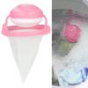 Pet Hair Remover For Laundry, Lint Catcher For Washing Machine Washing Machine Hair Catcher with Fine Mesh Floating Filtering Mesh Removal (Pink) view 4