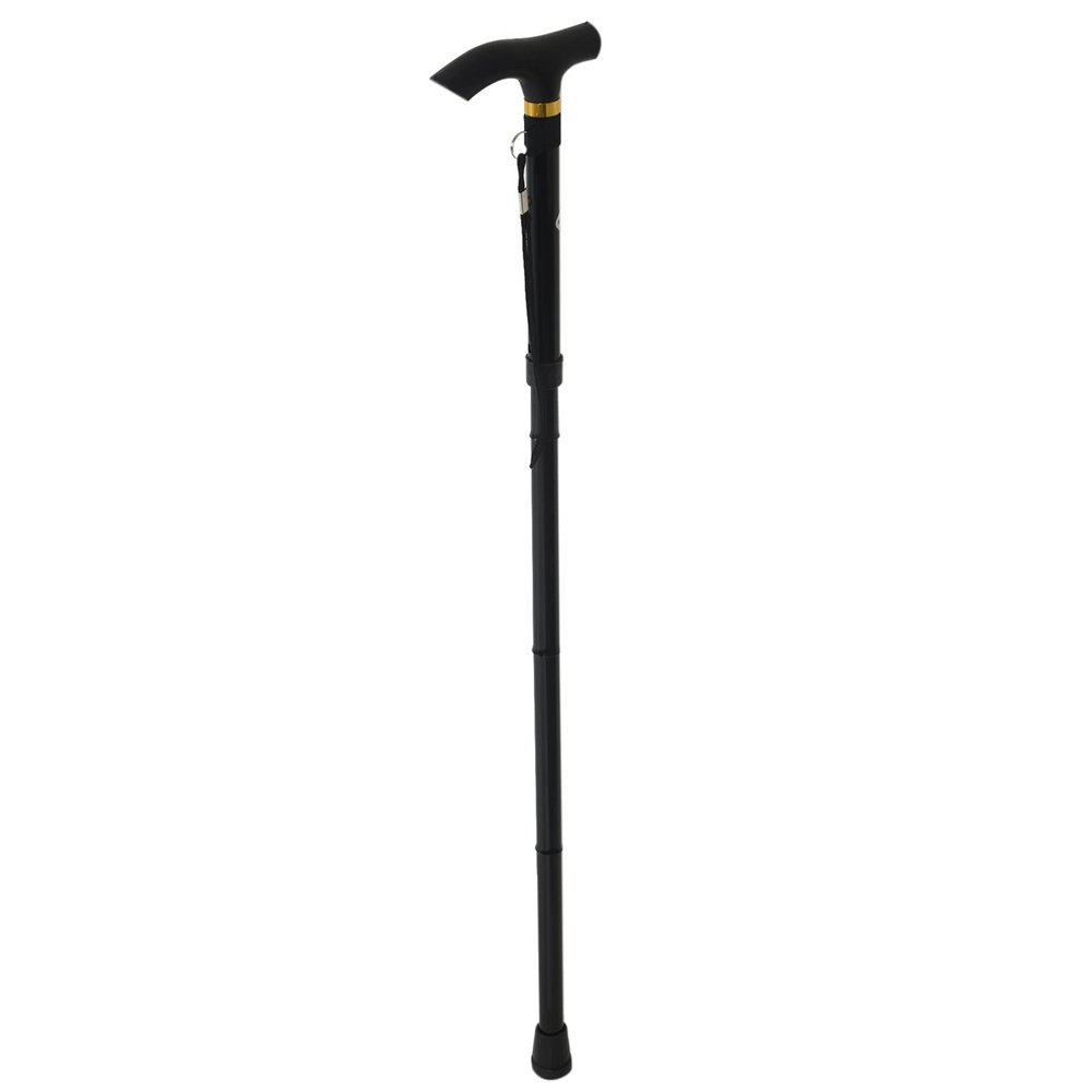 Kueohse Folding Cane Adjustable with Ligh Walking Stick Perfect Daily Living Aid for Limited Mobility