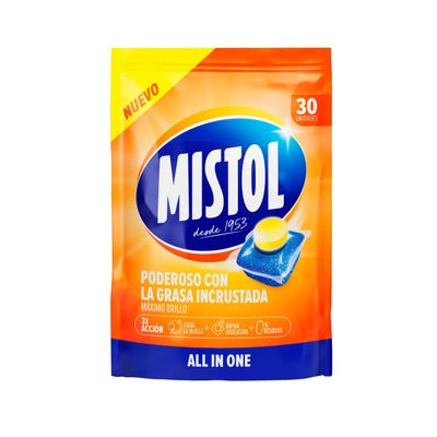 All In One Dishwasher Detergent, Pack of 30, 450 g, Pack of 6