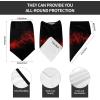 DEXNEL Explosion Burst Red Black Face Mask Summer Cover Protection Balaclava Men Women for Beach Activities view 4