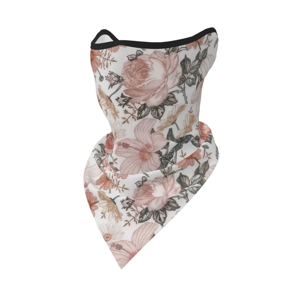 DEXNEL Flower Paris Eiffel Tower Face Mask Summer Cover Protection Balaclava Men Women for Beach Activities