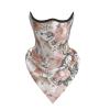 DEXNEL Flower Paris Eiffel Tower Face Mask Summer Cover Protection Balaclava Men Women for Beach Activities view 2
