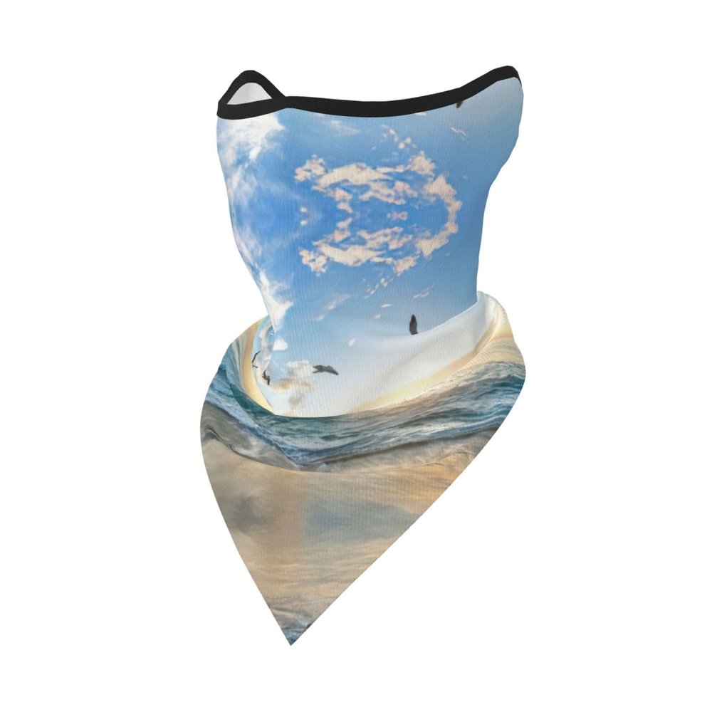 DEXNEL ocean Sunset Face Mask Summer Cover Protection Balaclava Men Women for Beach Activities