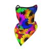 DEXNEL Rainbow Sunflower Face Mask Summer Cover Protection Balaclava Men Women for Beach Activities view 1
