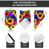 DEXNEL Rainbow Sunflower Face Mask Summer Cover Protection Balaclava Men Women for Beach Activities view 4