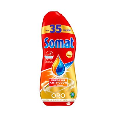 Dishwasher Detergent for the Machine Fresh Anti-Odour 35 Applications 630 ml Pack of 4