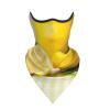 DEXNEL Yellow Lemon Face Mask Summer Cover Protection Balaclava Men Women for Beach Activities view 2